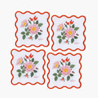 BOTANIST | LINEN COASTERS, SET OF 4 - Gather Goods Co.