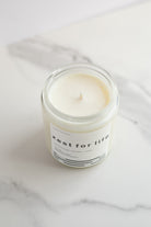 Blood orange + juniper +cedar soy wax candle, Zest for Life - Gather Goods Co.