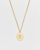 Forget Me Not Cameo Necklace - Gather Goods Co.