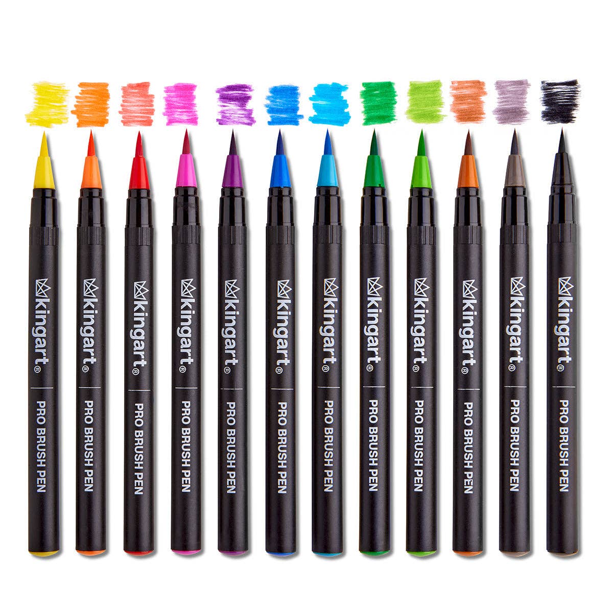 Real Watercolor Brush Pens 48 Colors - Gather Goods Co.