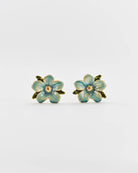 Forget Me Not Stud Earrings - Gather Goods Co.