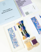 Bluebell Bookmark Needlepoint Kit - Gather Goods Co.