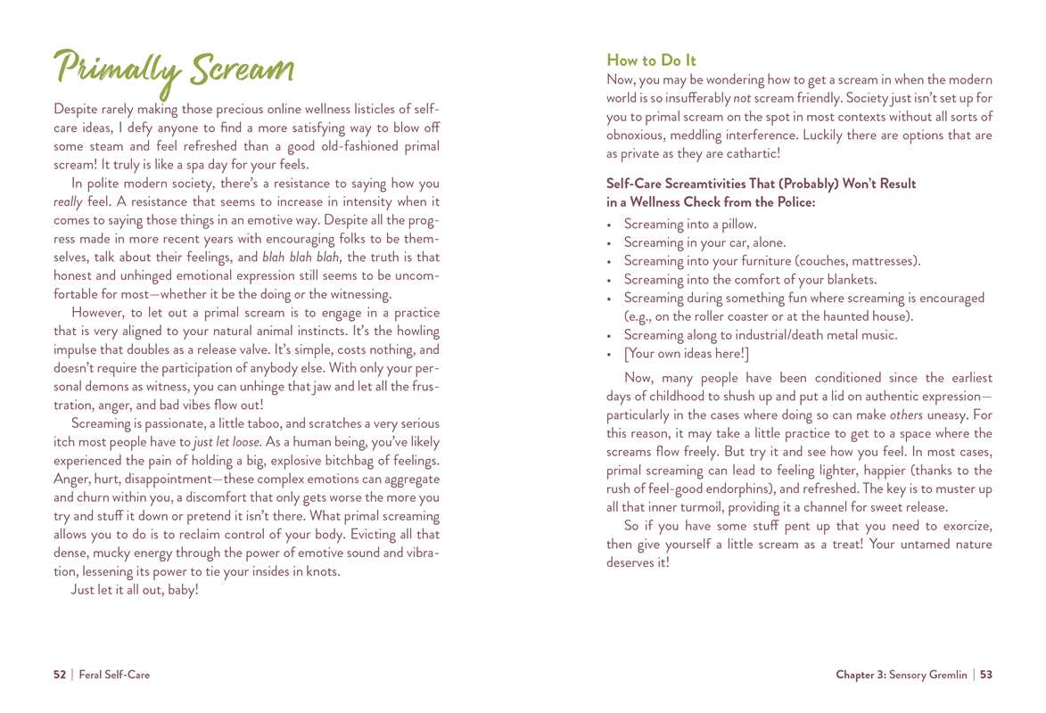 Feral Self-Care by Mandi Em - Gather Goods Co.