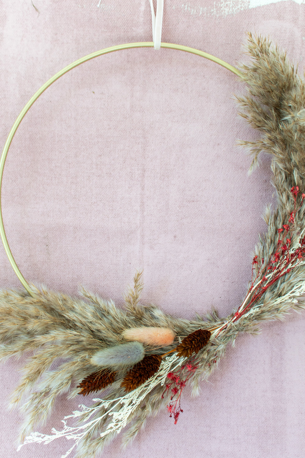 Dried Flower Wreath Making Class Gather Goods Co.