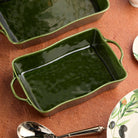 Harvest Fields Medium Rectangular Baker 14x 8.75x2.75in - Gather Goods Co.