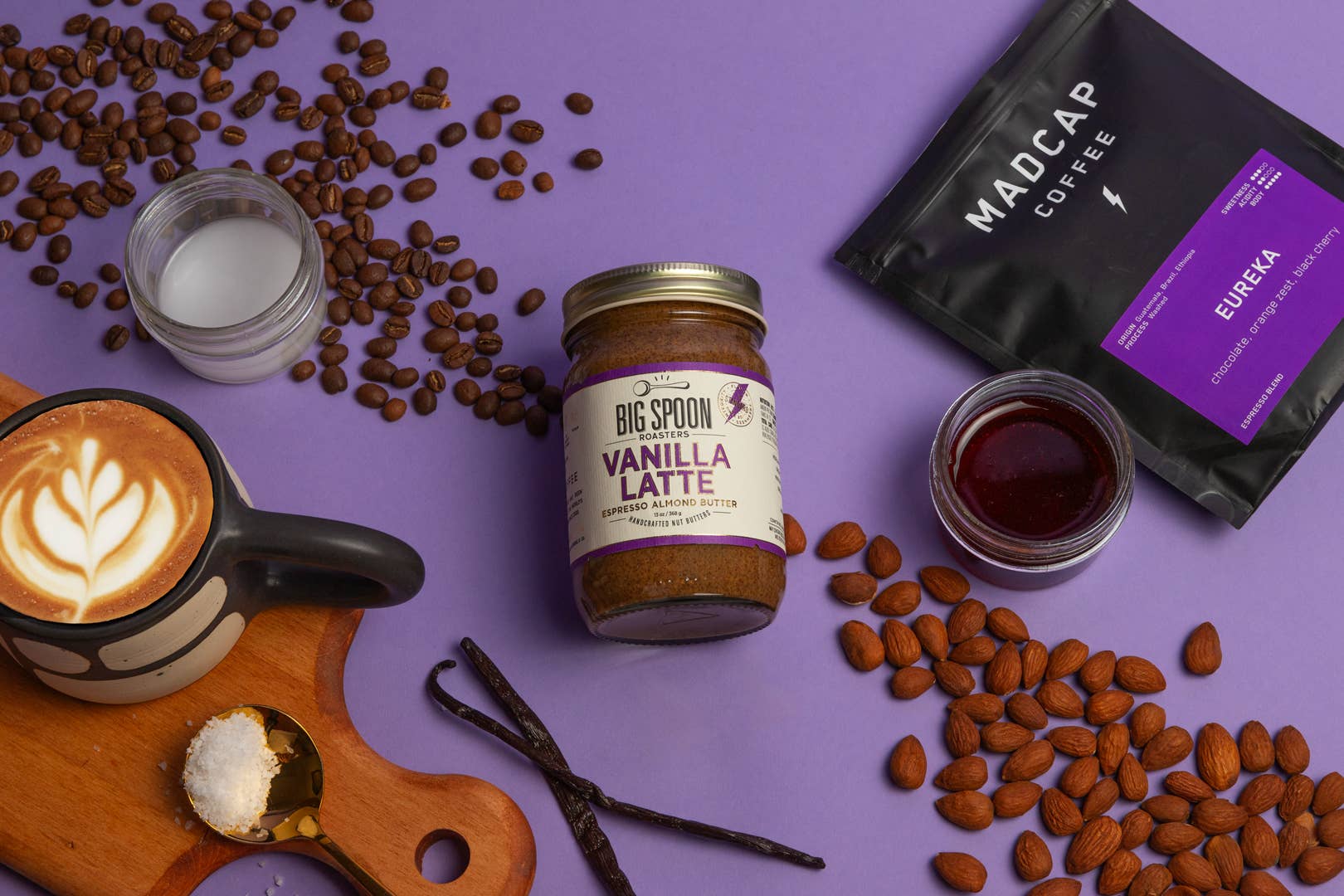 Vanilla Latte Almond Butter - Gather Goods Co.