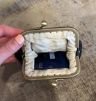 Embroidered Coin Purse with Sleeping Fox - Gather Goods Co.