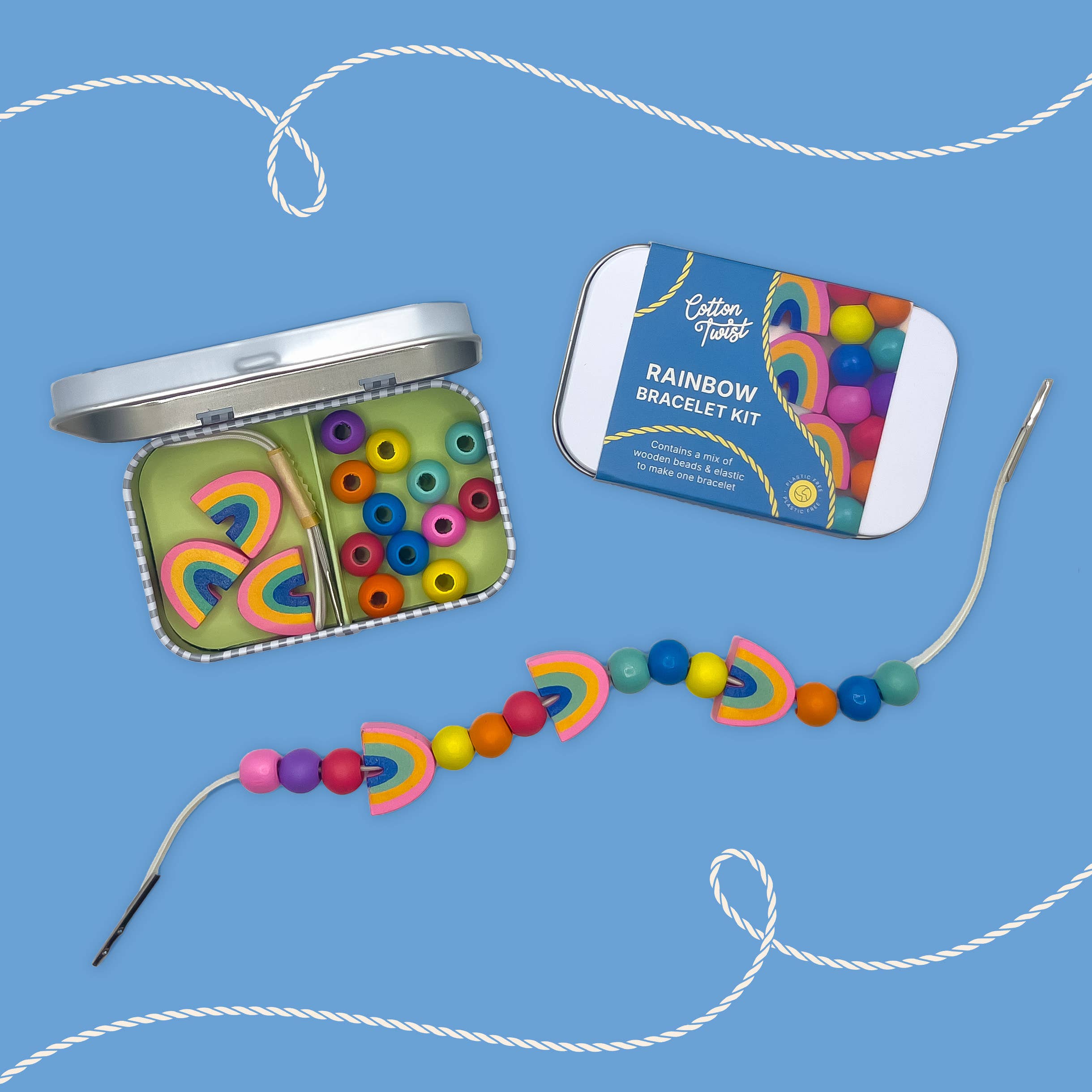 Rainbow Bracelet Gift Kit - Gather Goods Co.