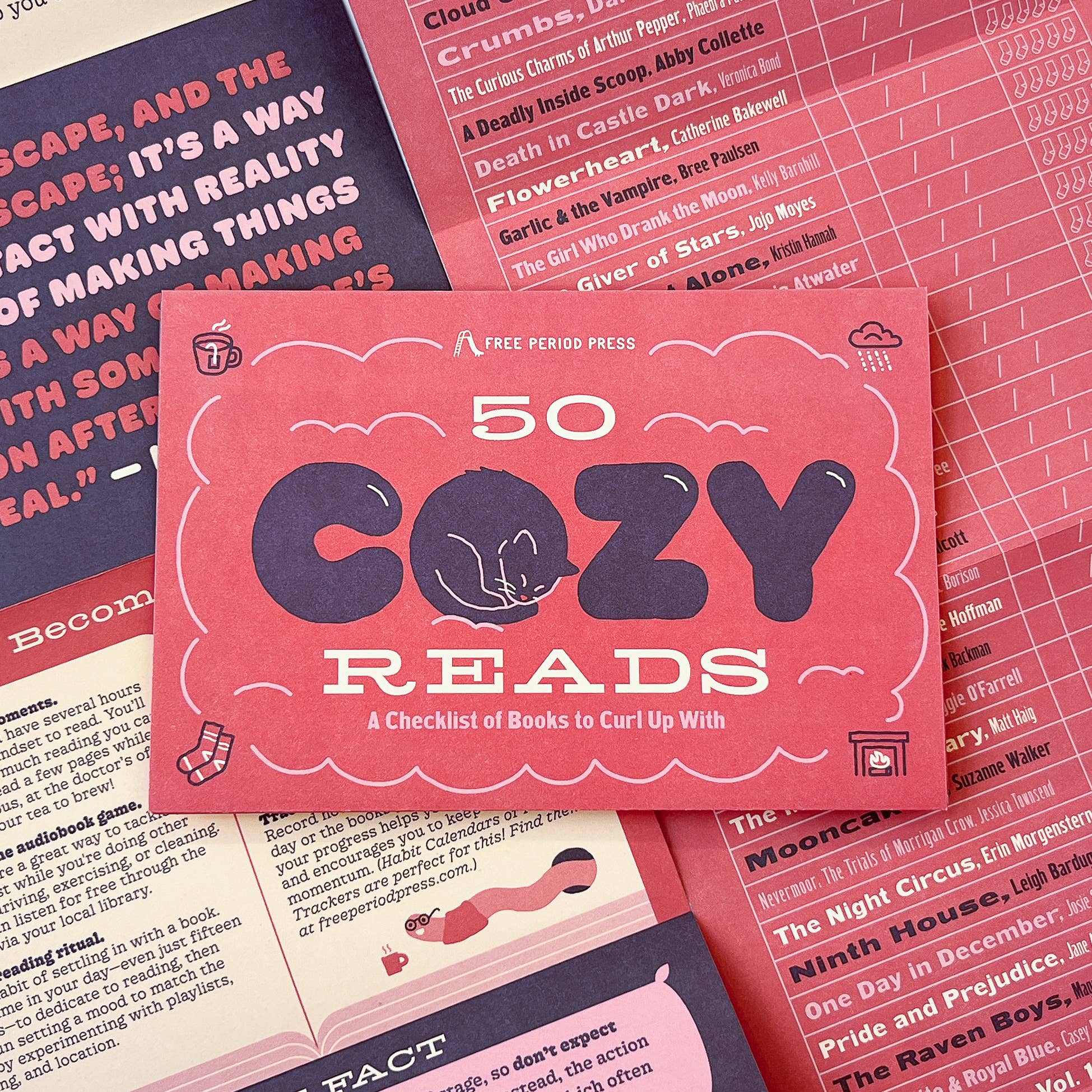 50 Cozy Reads: A Checklist of Books to Curl Up With - Gather Goods Co.
