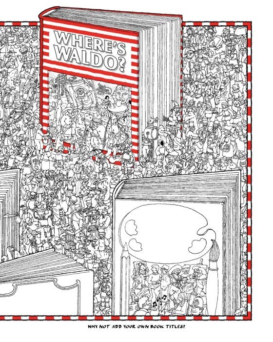 Where's Waldo? The Official Coloring Book - Gather Goods Co.