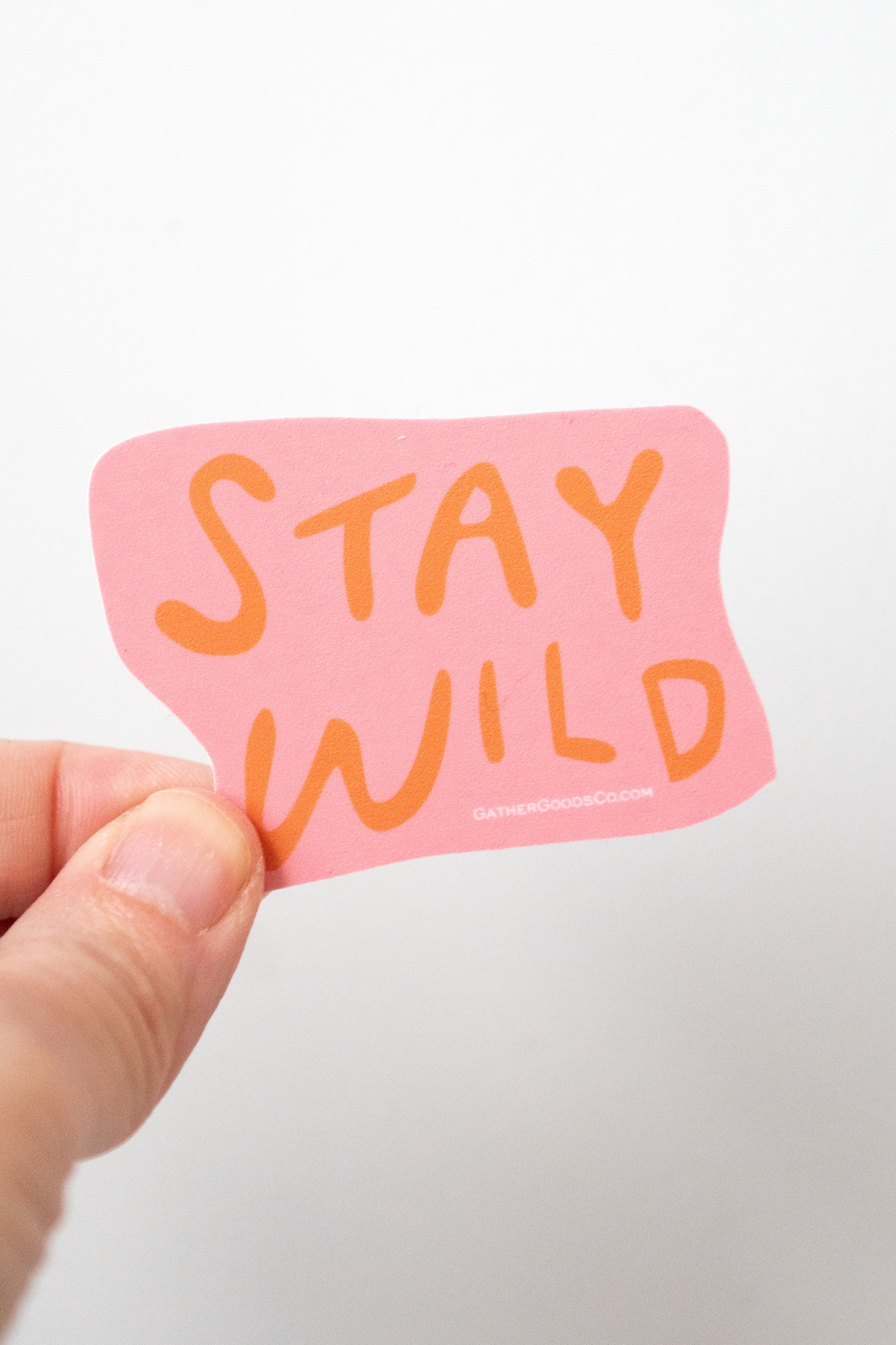 Stay Local Sticker Stay Wild Sticker, Waterbottle Sticker - Gather Goods Co.