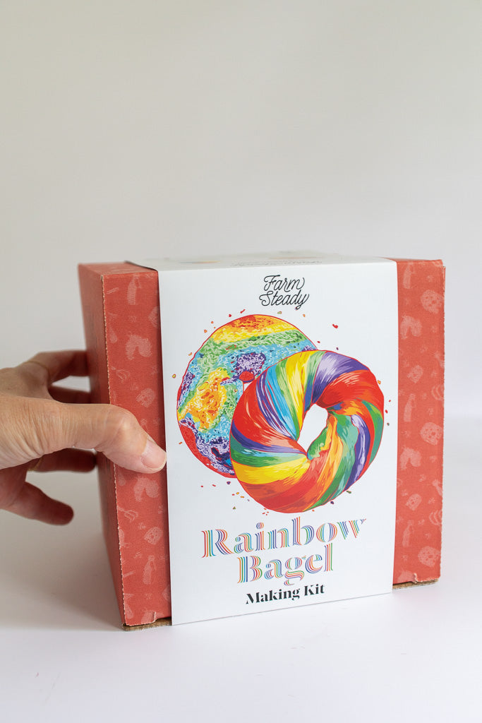 Rainbow Bagel Baking Kit With Everything Mix Making Kit Everything