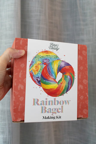 Rainbow Bagel Baking Kit With Everything Mix Making Kit Everything