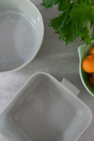 Gray Square Baking Dish - Gather Goods Co.