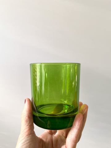 Green Glass Drinking Glass