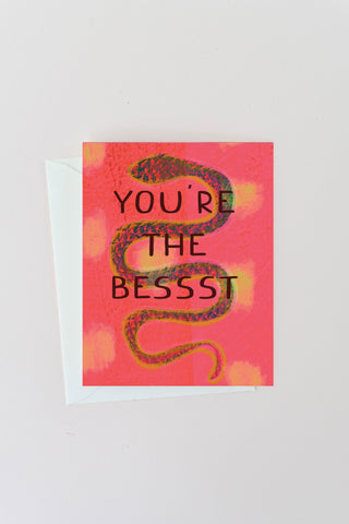 You're The Bessst Note Card