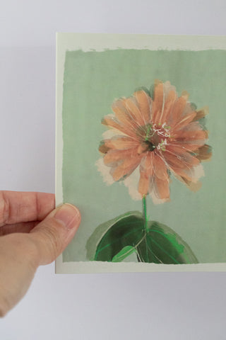 Daisy Blank Botanical Note Card