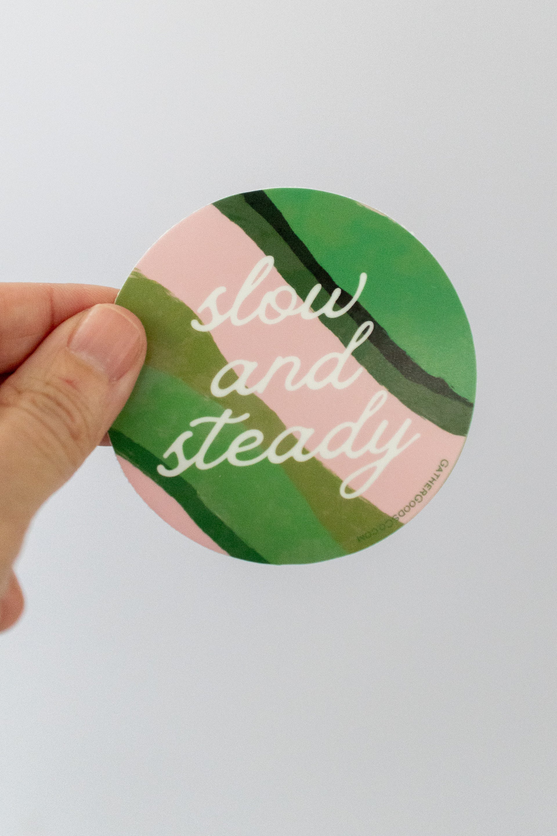 Slow and Steady Sticker - Gather Goods Co.