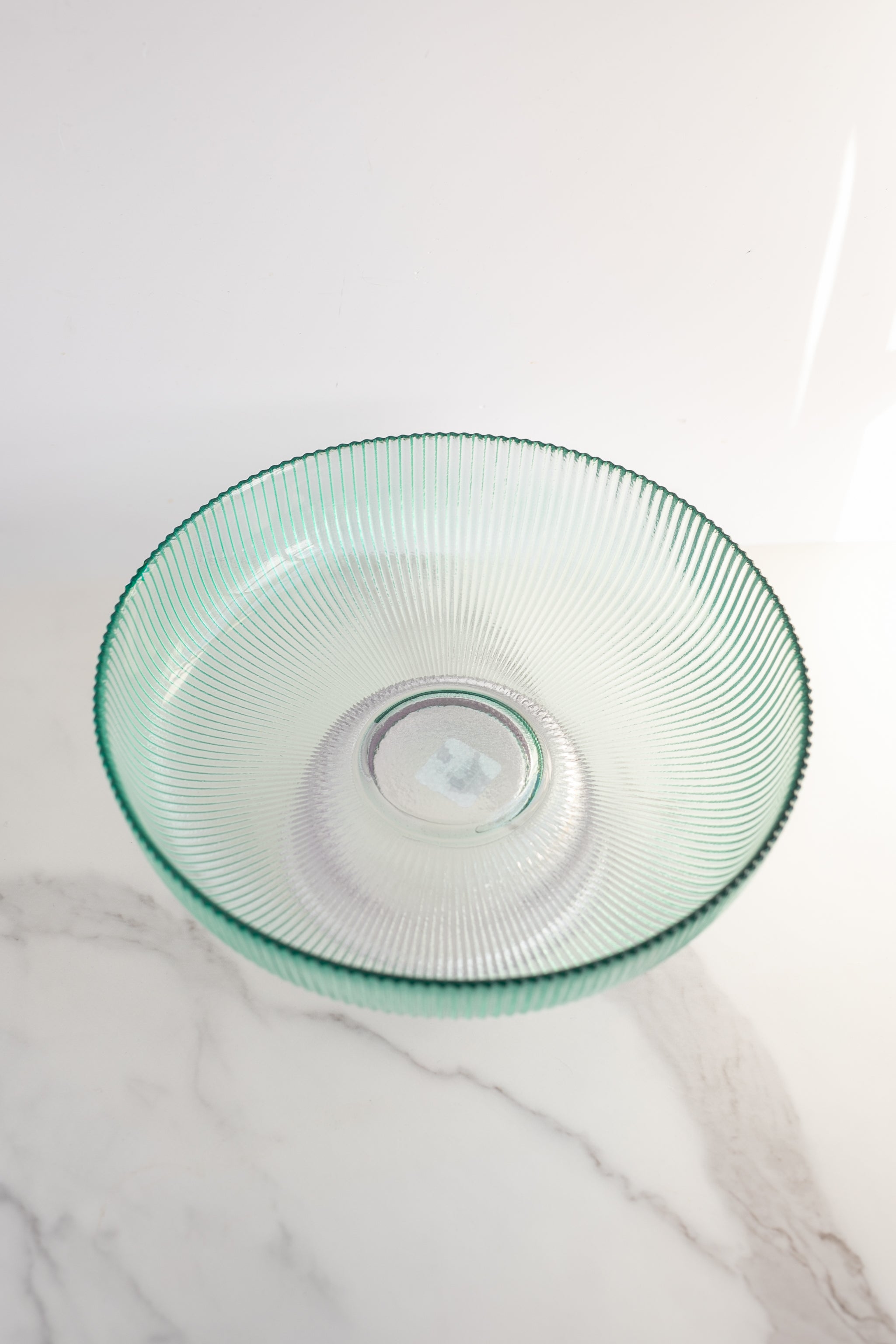 Green and Purple Glass Serving Bowl, 10 - Gather Goods Co.