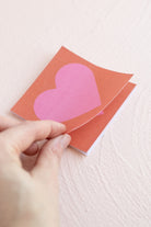 Heart Shaped Sticky Note Pad, Little Love Notes, for Valentine's or Year Round - Gather Goods Co.