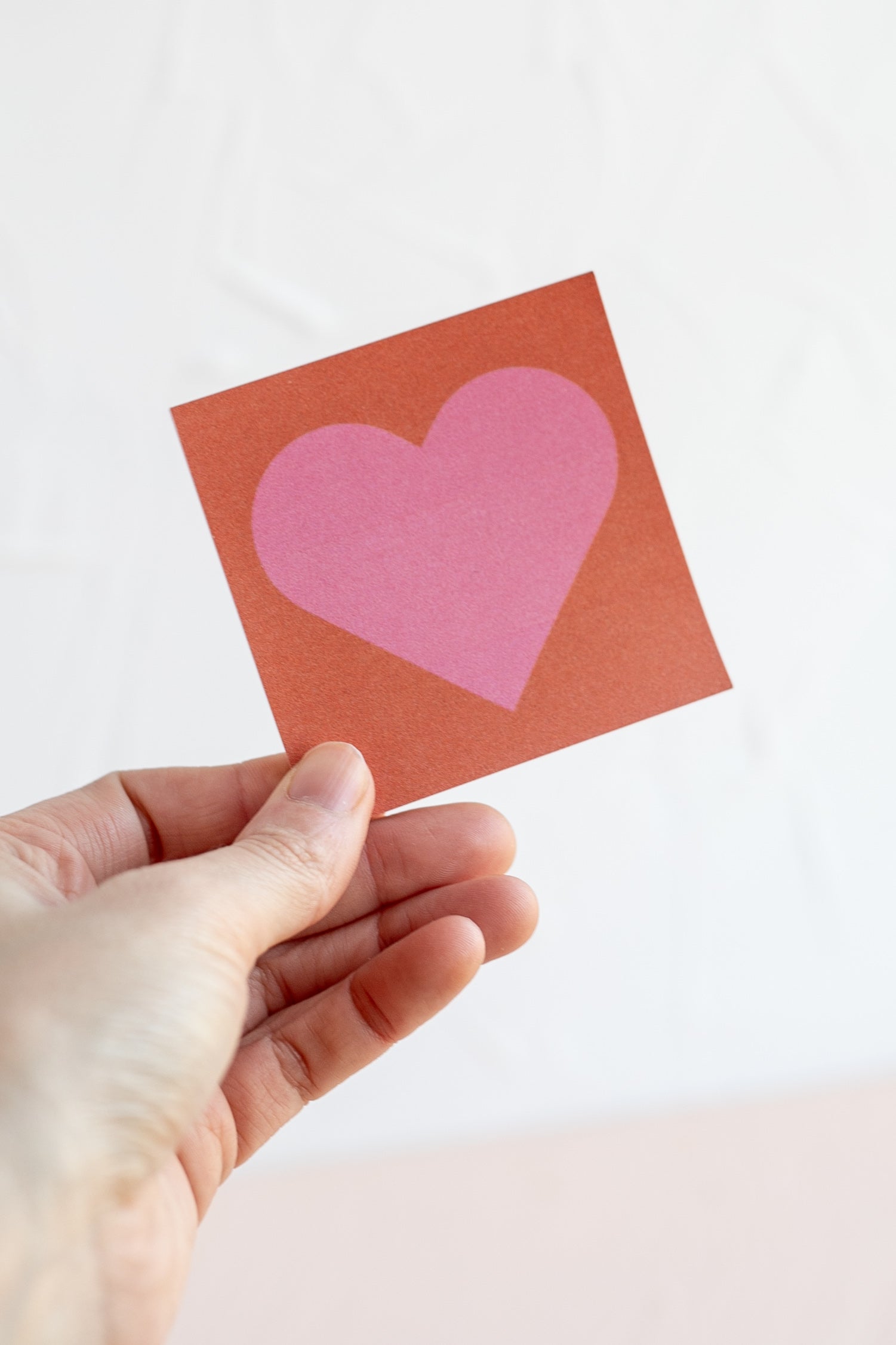 Heart Shaped Sticky Note Pad, Little Love Notes, for Valentine's or Year Round - Gather Goods Co.