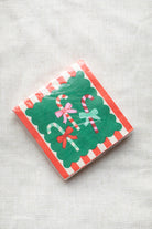 Holiday Christmas Cocktail Napkins | Candy Cane Stripe - Gather Goods Co.