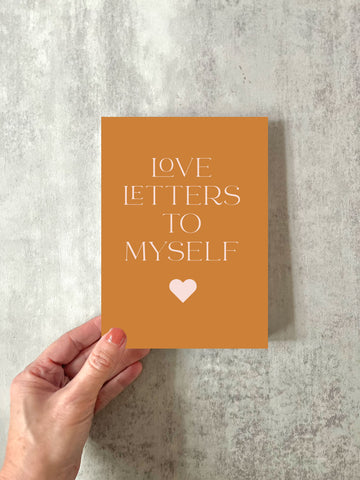 Love Letters to Myself Notebook