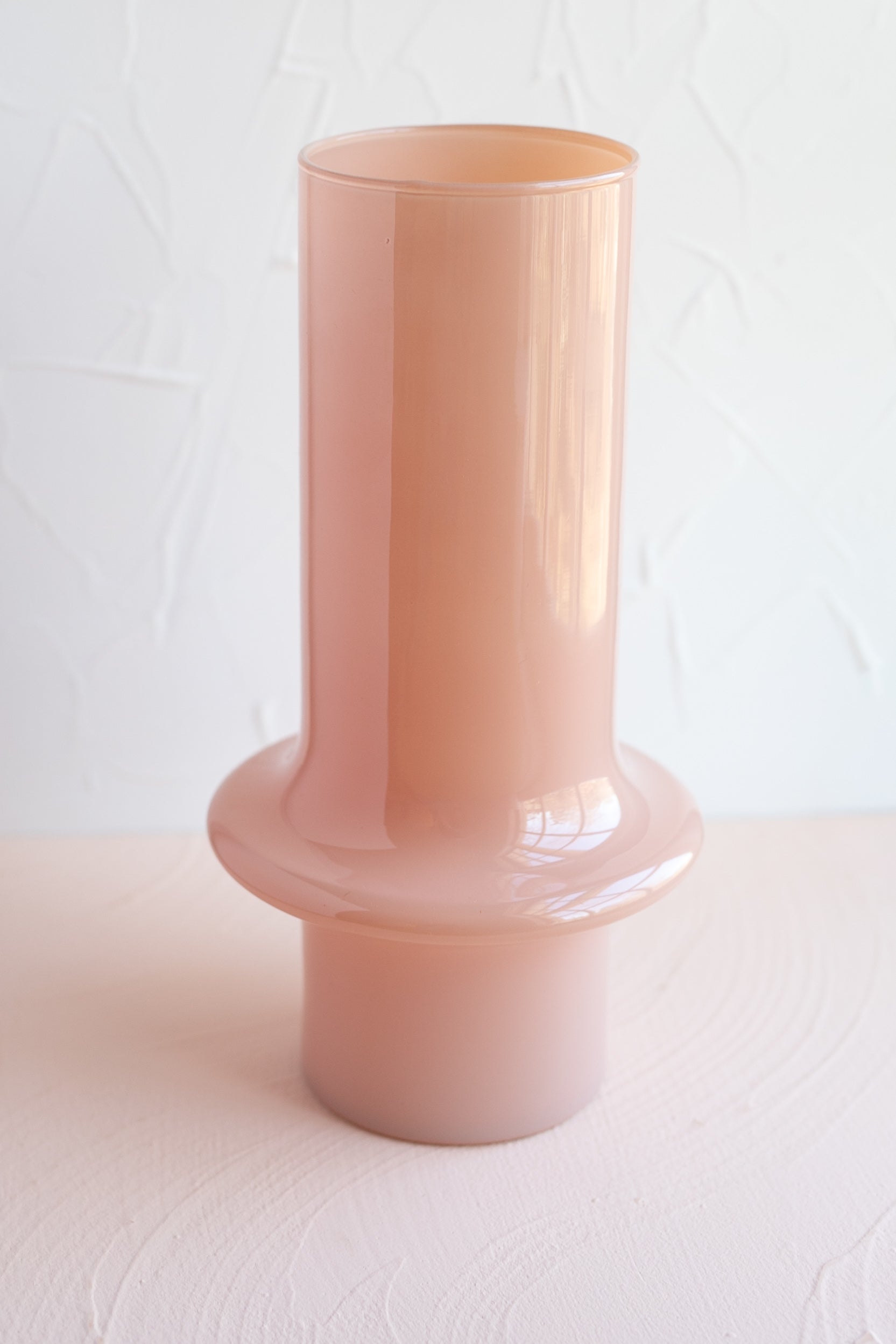 Peachy Pink Oversized Vase - Gather Goods Co.
