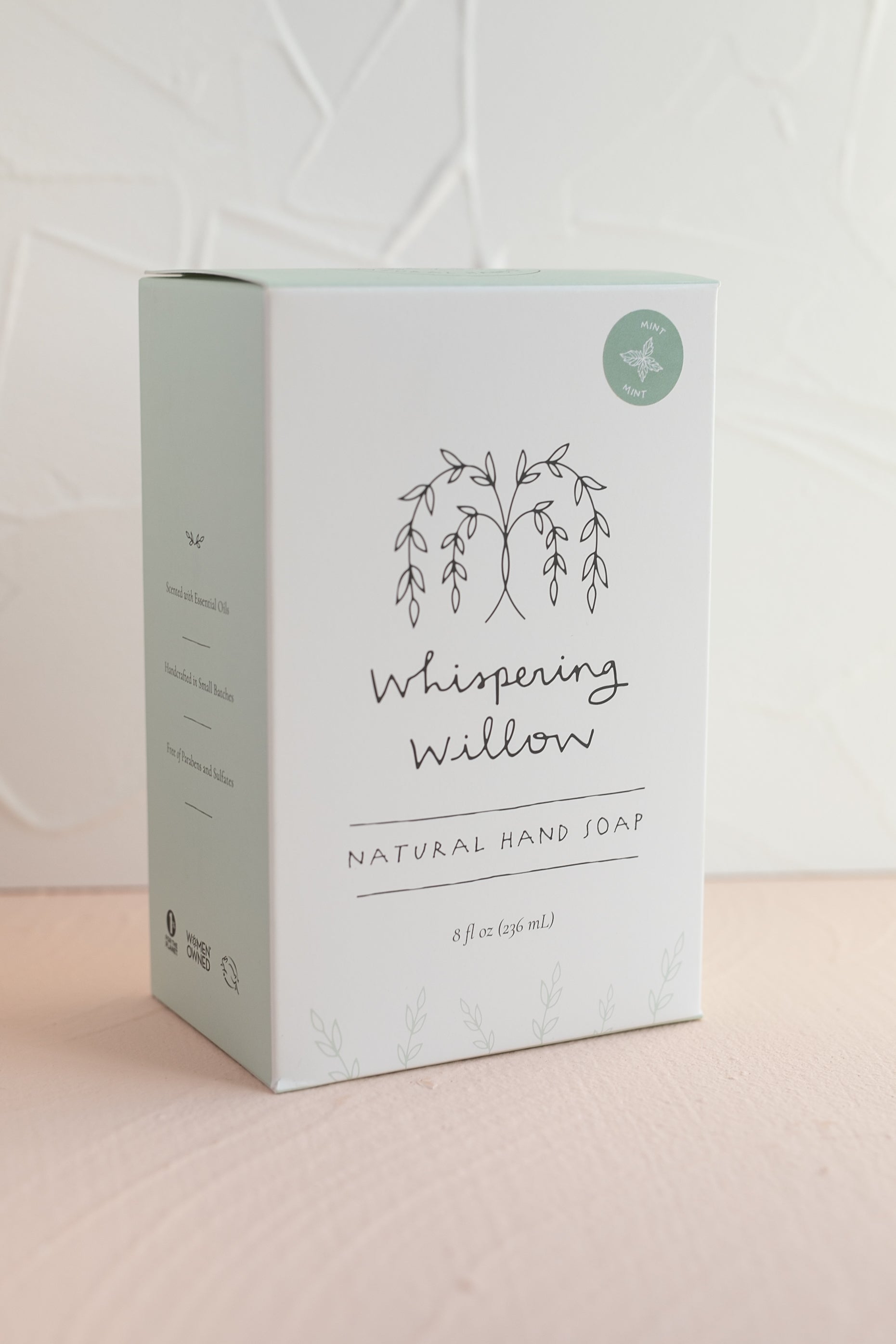 Peppermint Natural Hand Soap Pump (8oz) - Gather Goods Co.