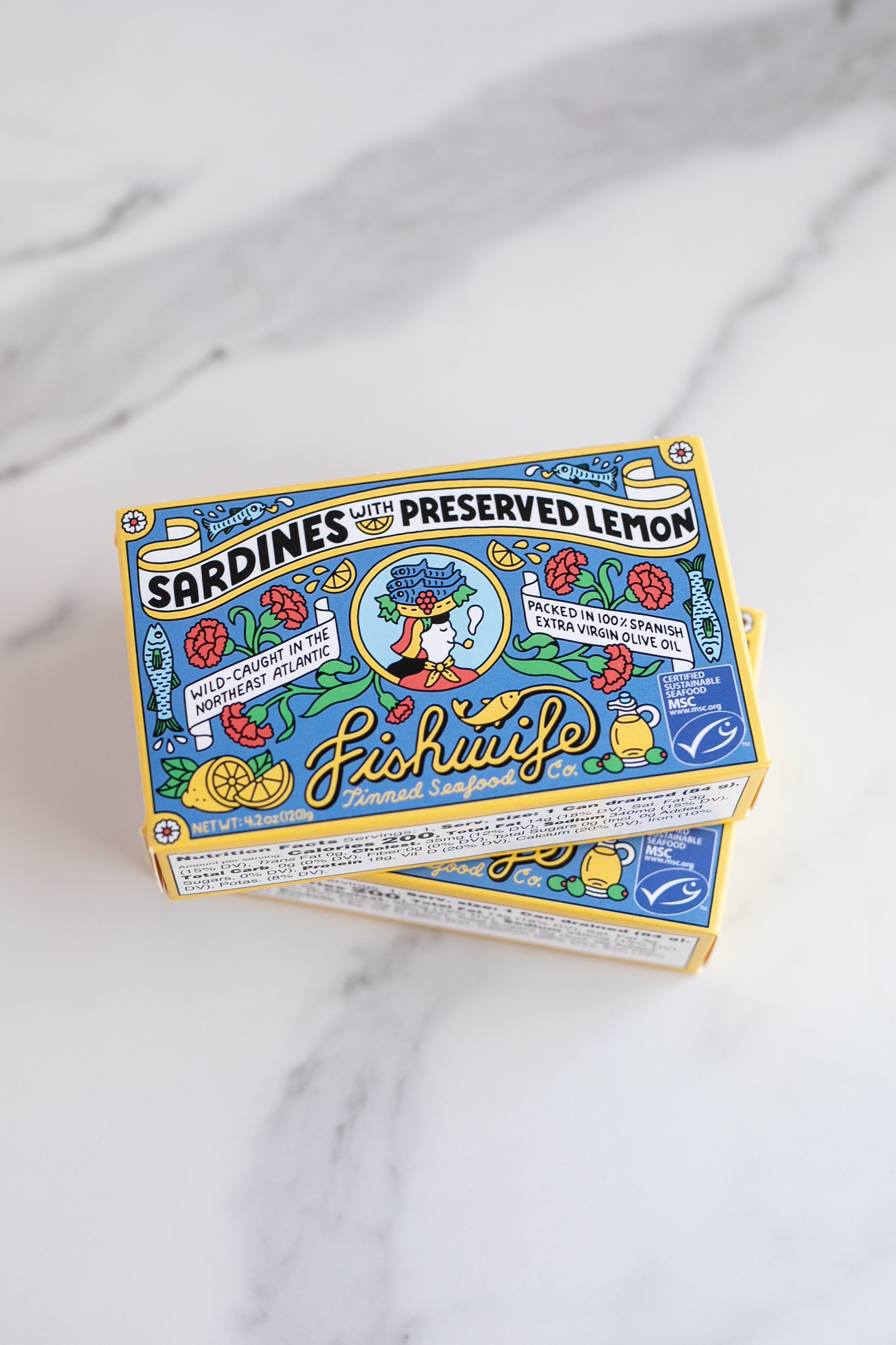 Sardines with Preserved Lemon - Gather Goods Co.