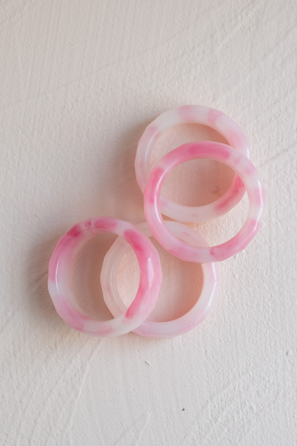 Sherbert Packet Rings Sherbet Napkin Rings, set of four - Gather Goods Co.
