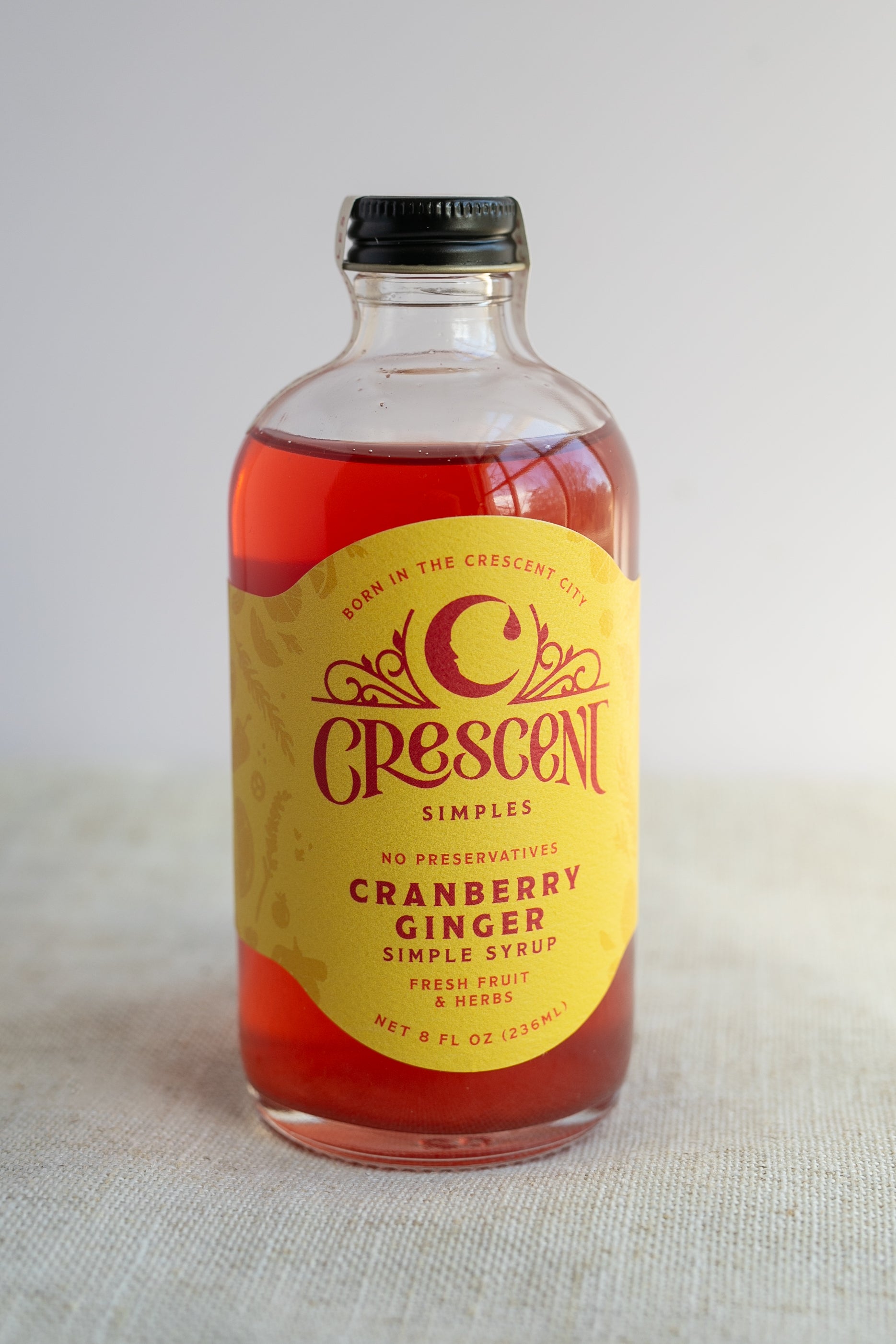 Cranberry Ginger Simple Syrup - Gather Goods Co.