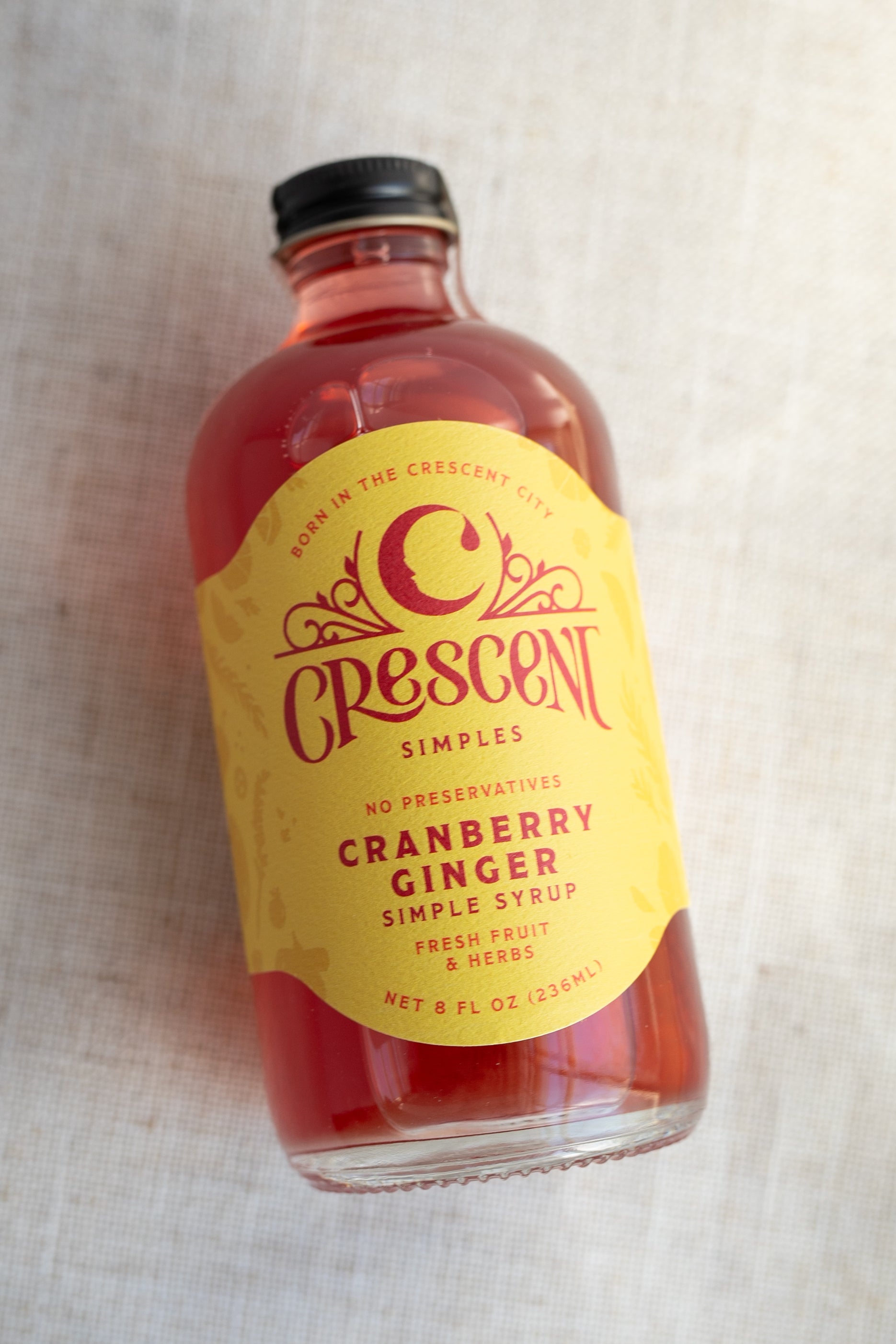 Cranberry Ginger Simple Syrup - Gather Goods Co.