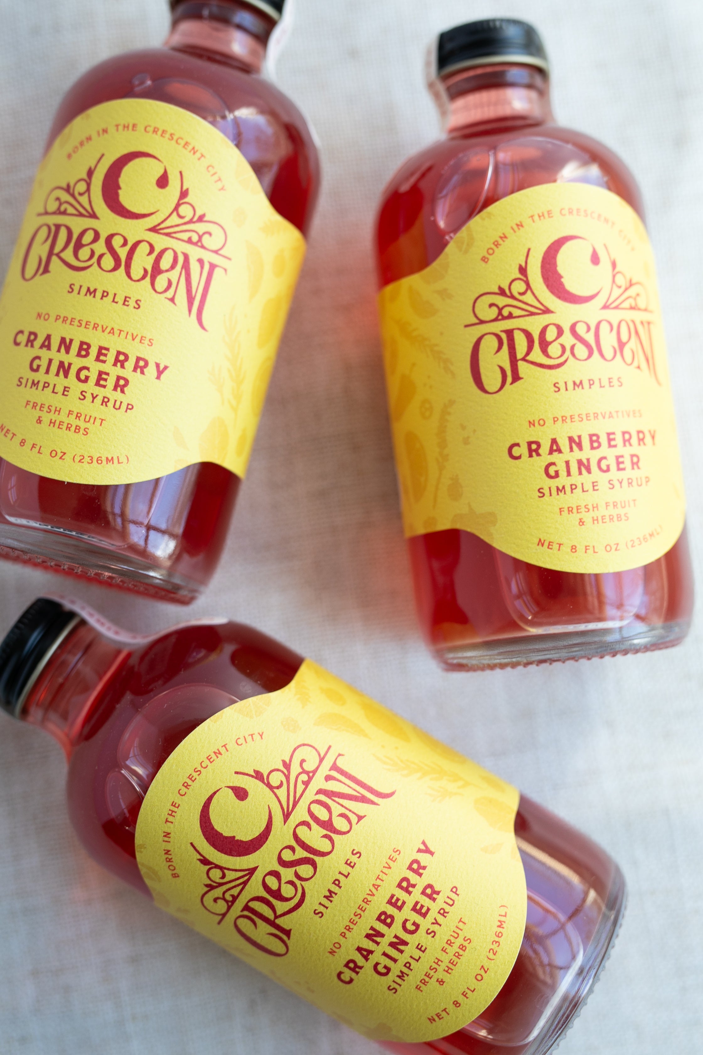 Cranberry Ginger Simple Syrup - Gather Goods Co.
