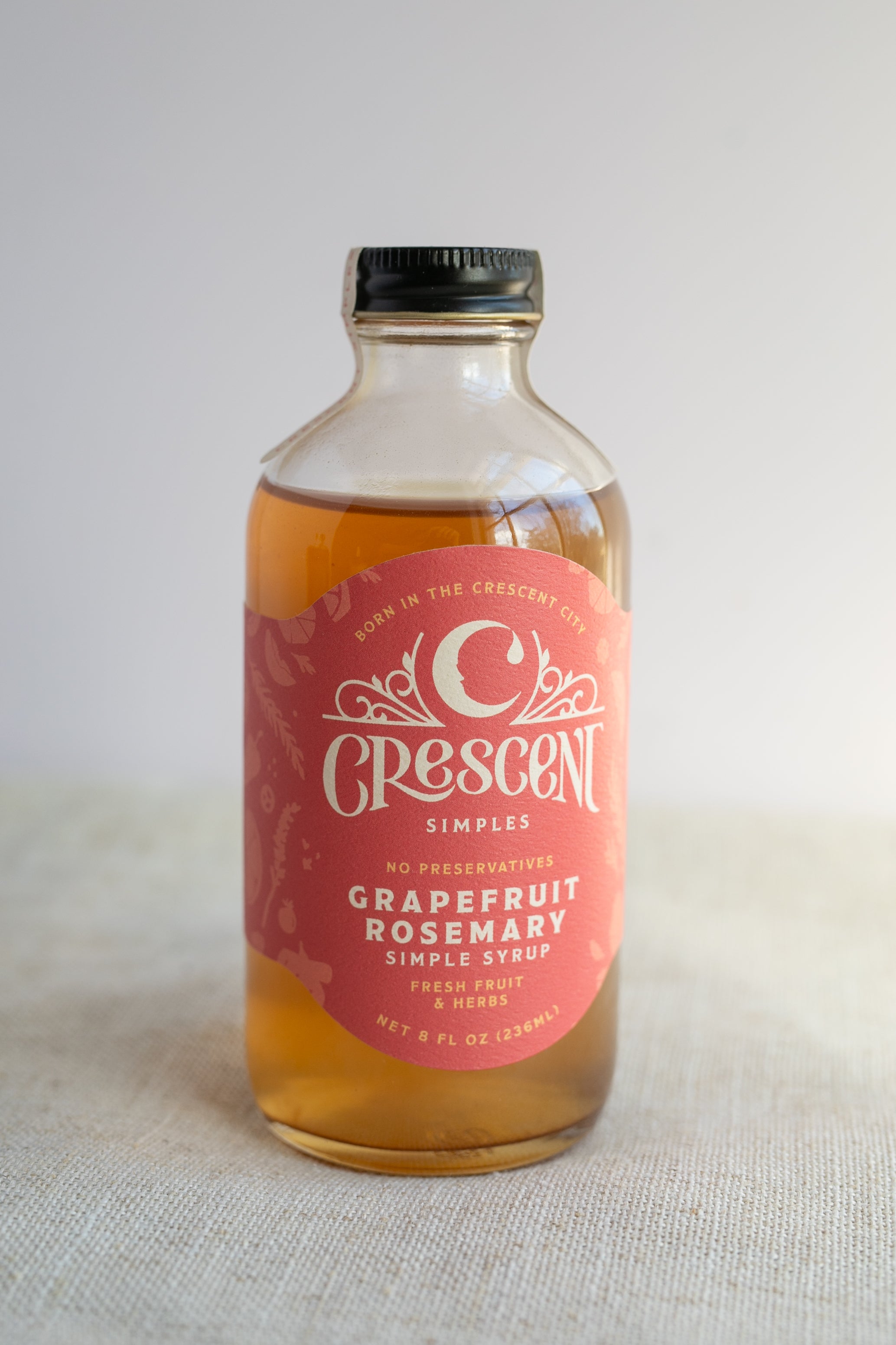 Grapefruit Rosemary Simple Syrup - Gather Goods Co.