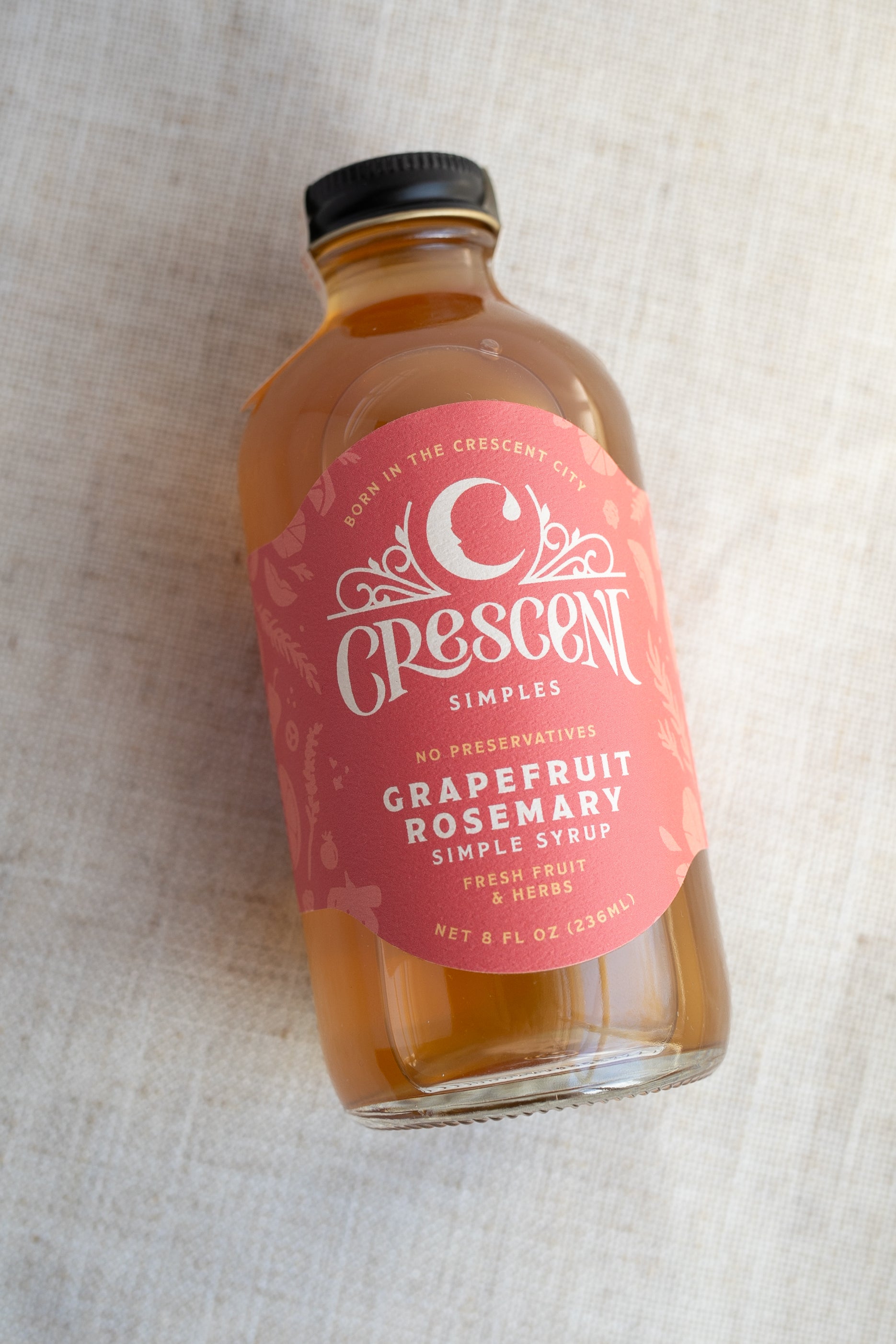 Grapefruit Rosemary Simple Syrup - Gather Goods Co.