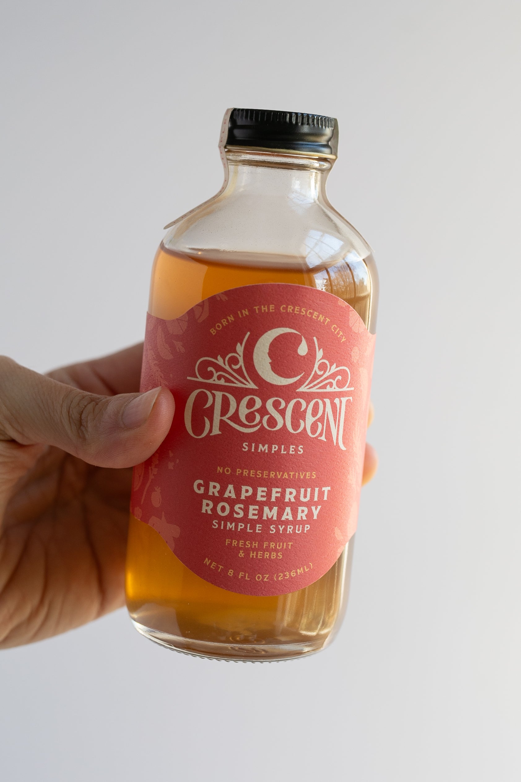 Grapefruit Rosemary Simple Syrup - Gather Goods Co.