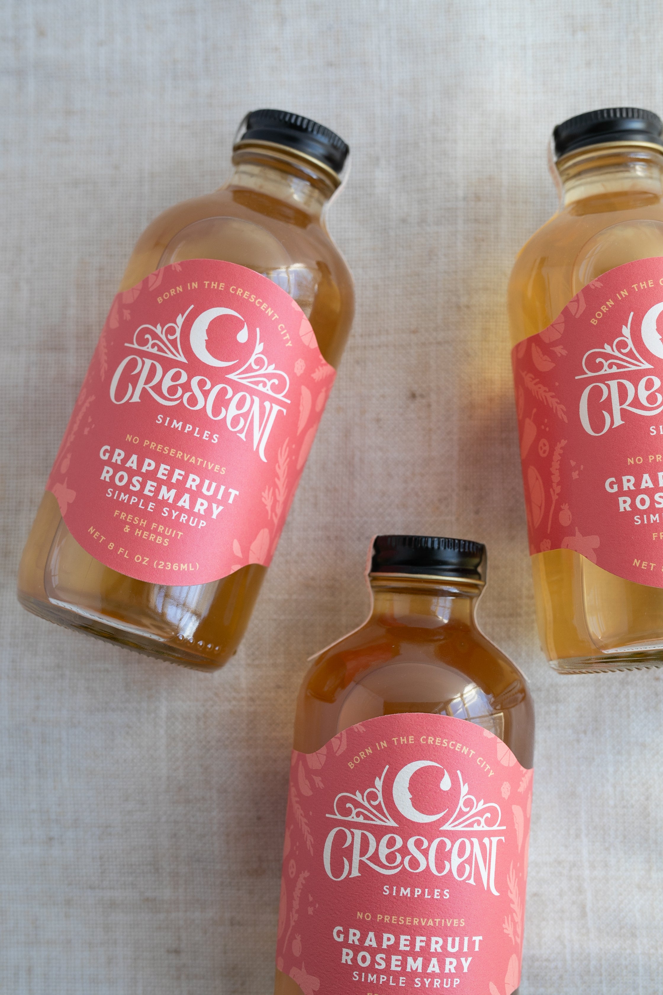 Grapefruit Rosemary Simple Syrup - Gather Goods Co.