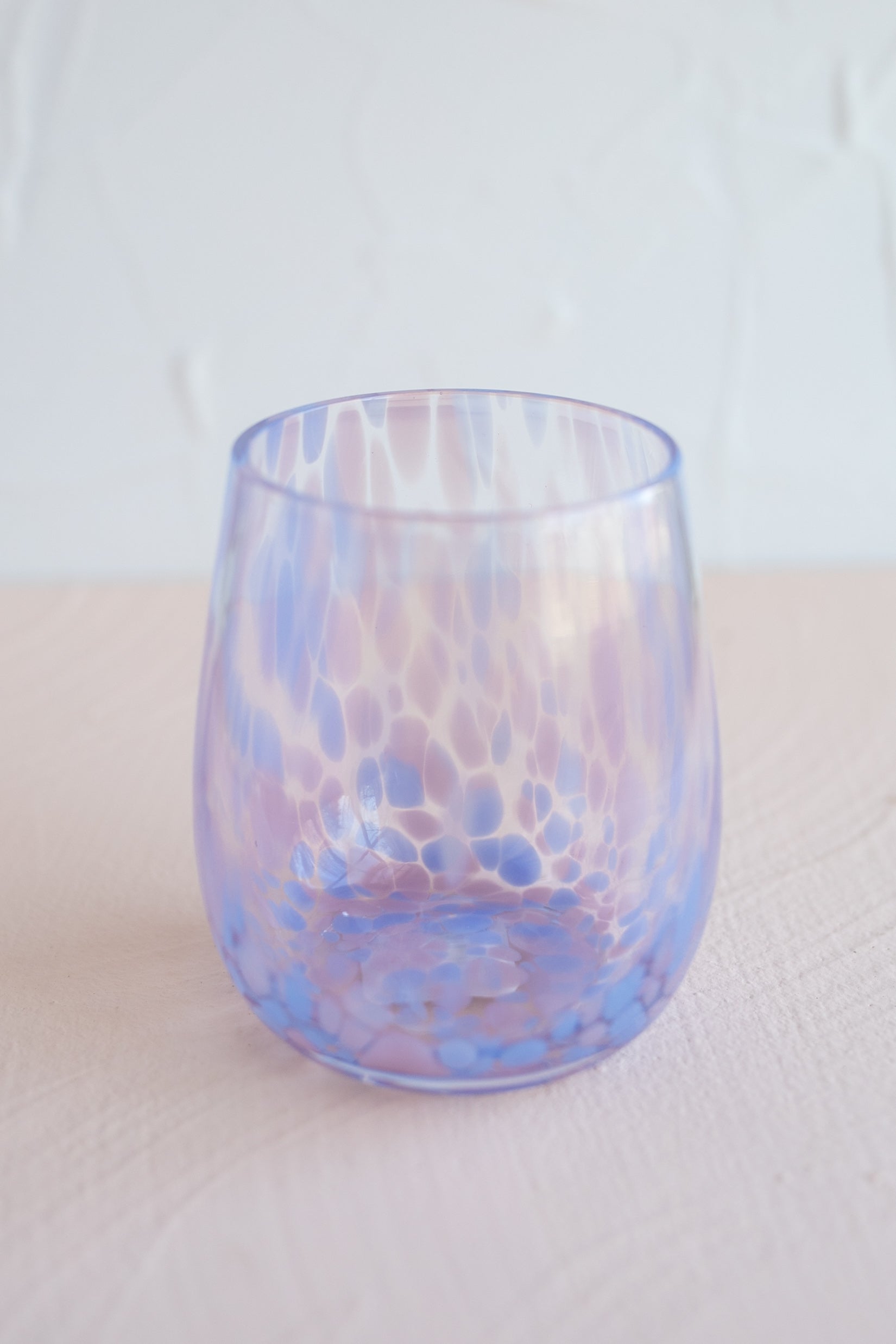 Stemless Wine Glass in Purple, 12oz - Gather Goods Co.