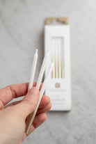 White & Gold Candles - 16 Pack - Gather Goods Co.