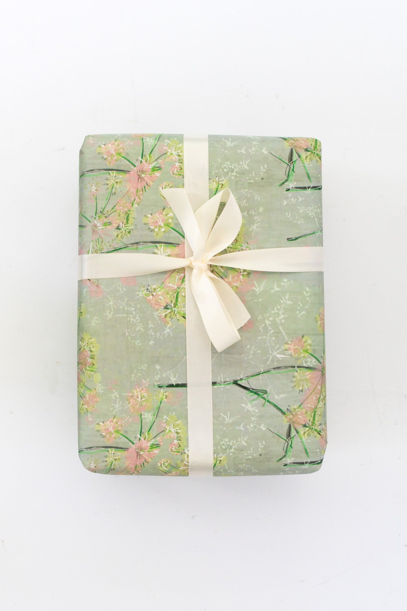 Fennel Leaf Gift Wrapping Paper, Sage Green - Gather Goods Co.