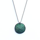 Green Patina Urchin Necklace - Gather Goods Co - Raleigh, NC