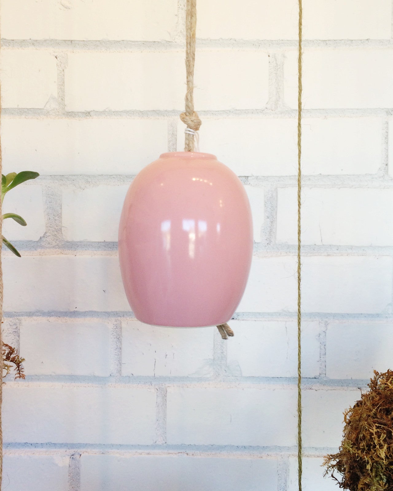 Pink Ceramic Bell - Gather Goods Co - Raleigh, NC