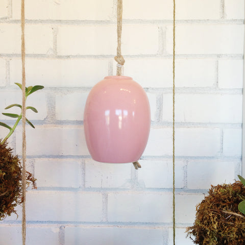 Pink Ceramic Bell - Gather Goods Co - Raleigh, NC