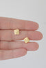 Square Stud Earrings - Gather Goods Co - Raleigh, NC