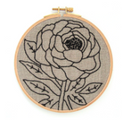 Embroidery Kit, Peony - Gather Goods Co - Raleigh, NC