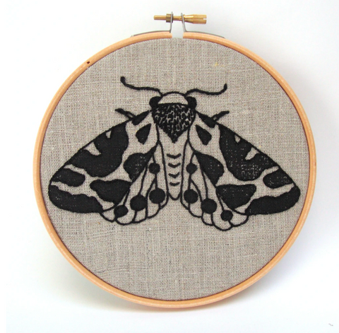 Embroidery Kit, Moth - Gather Goods Co - Raleigh, NC