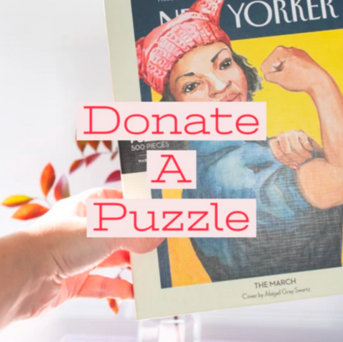 Donate a Puzzle to A Shelter or Senior Center from Gather Goods Co in Downtown Cary - Gather Goods Co - Raleigh, NC