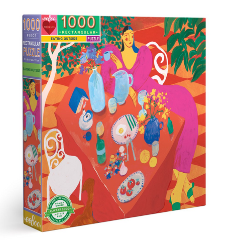 Eating Al Fresco, 1000 Piece Puzzle