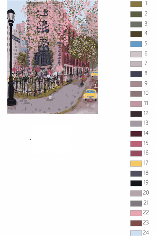 Paint by Numbers Kit Eastern Shores A137 19.69 X 15.75 in DIY